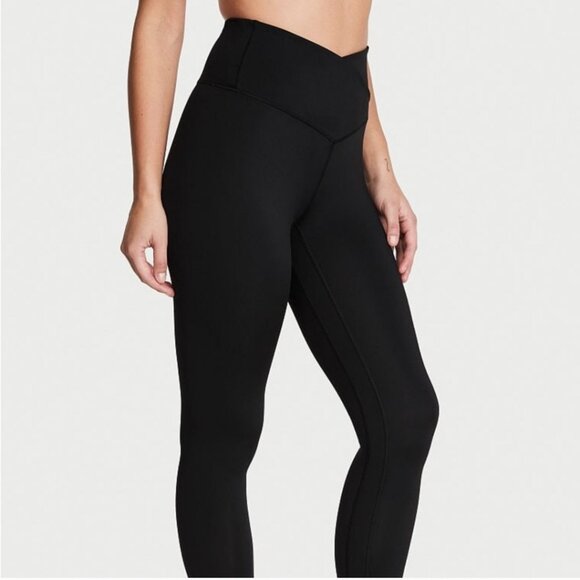 *NWOT* Pink Victoria's Secret V-Crossover Leggings- Size S - Picture 3 of 10